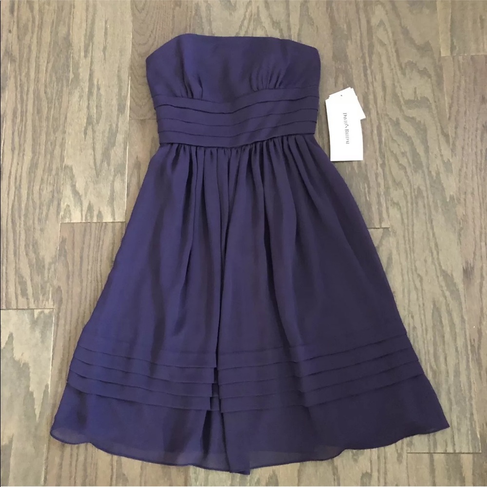David's Bridal NWT Evening/Bridesmaid/Prom Dress